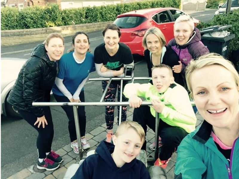 Rainbow runners raise £1,350!